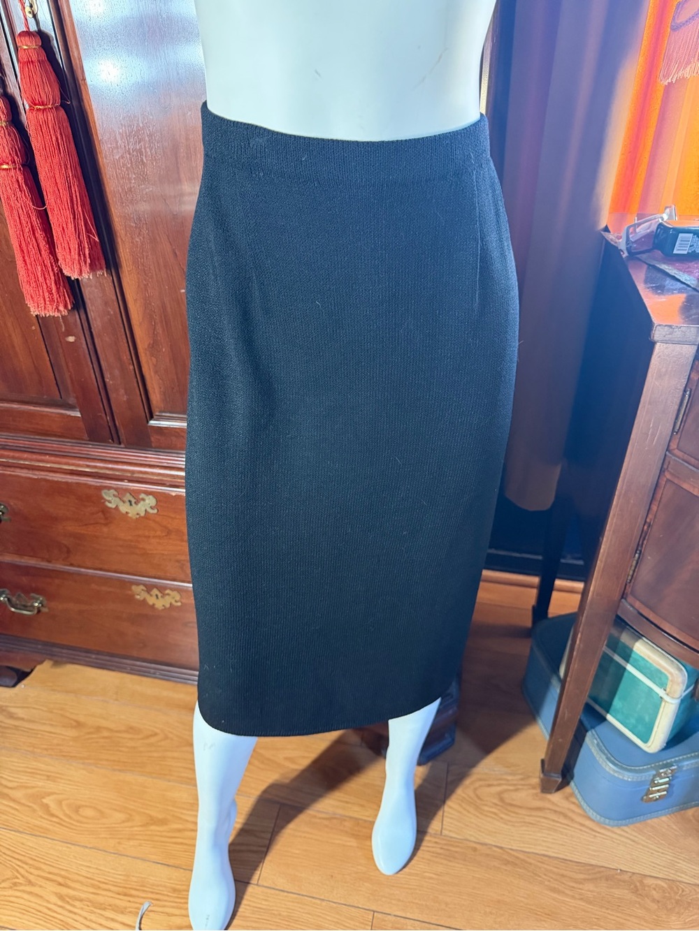 NWT St.Johns fitted midi skirt